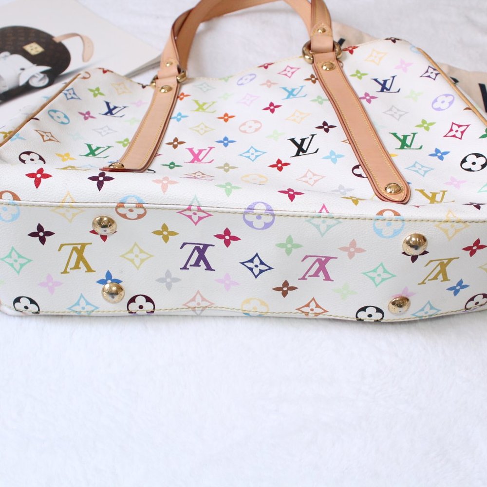 Authentic Louis Vuitton Aurelia MM Multicolor Bag - Picture 4 of 8